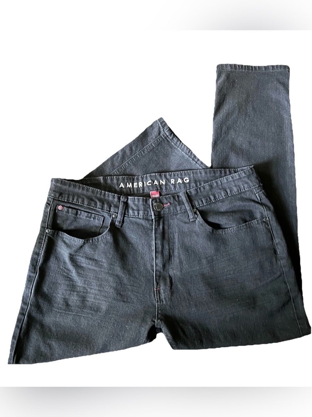 American Rag Men's Black Jeans - Classic Straight Fit~~Sz 36 30